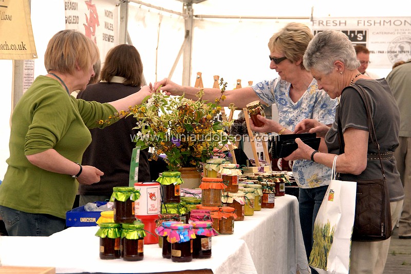 Food Fair 34.jpg - Busy times at the food fair.© EVAN L. DOBSON, Tel: 01678 521020